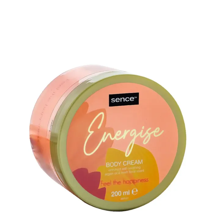 Crema de corp, Energise Feel the Happiness, cu ulei de argan si flori, Sence 200 ml [1]