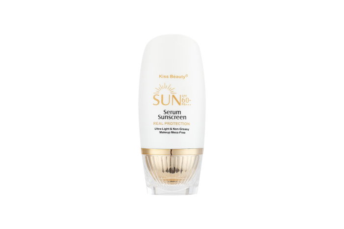 Cremă de față cu SPF60, Hidratare intensa, Serum Sunscreen, Kiss Beauty, 55ml [3]