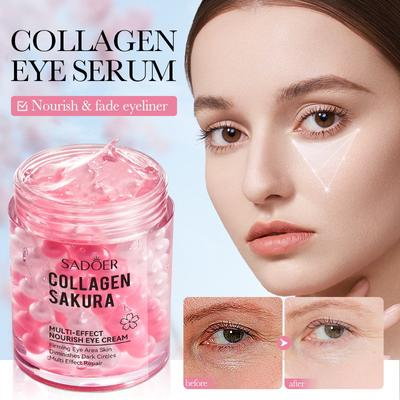 Crema de Ochi cu Microcapsule Colagen, Anti-Cearcăne si Antirid, Sakura Sadoer, 60g [2]
