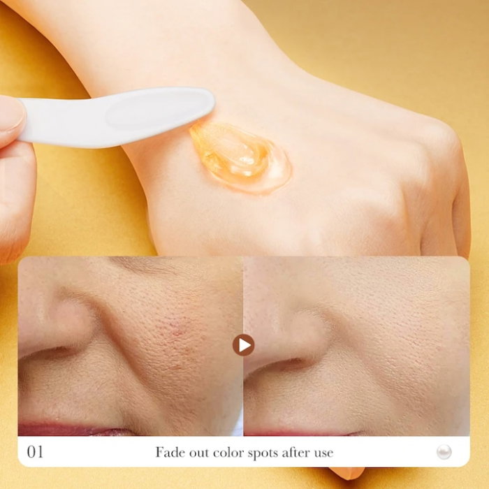 Crema cu Aur 24K si Colagen, Microcapsule, Antirid, Iluminare si Hidratare, Sadoer, 60g [10]