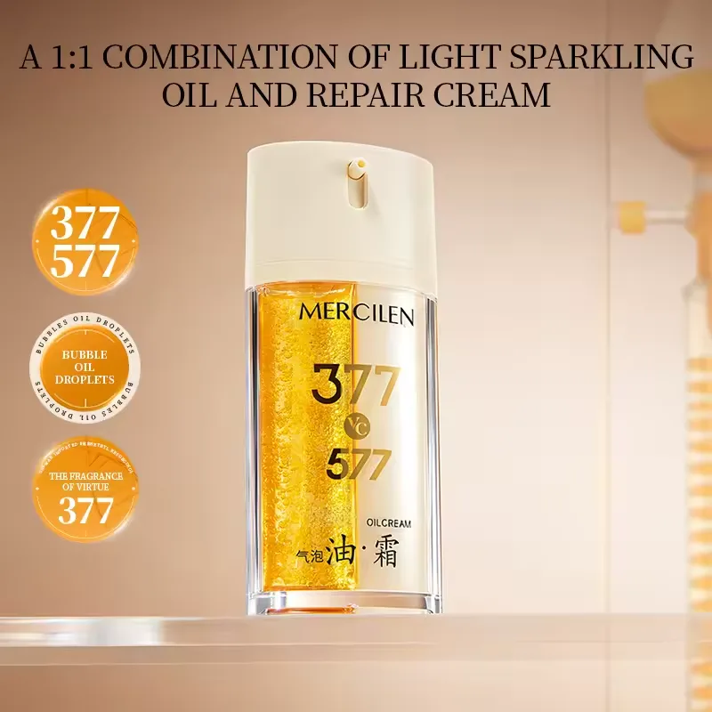 Crema Bifazica Anti-Pete cu Aur 377 577 si Vitamina C Mercilen Ulei si Crema 2 in 1 [7]