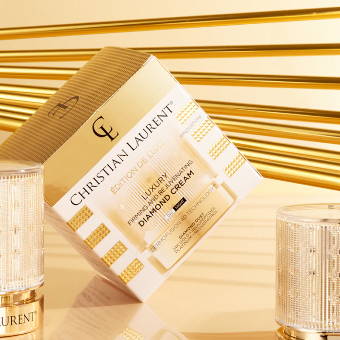 Crema antirid pentru fata, de zi si noapte, Diamond Cream 24K Gold, Firming and Rejuvenating, 50ml [3]