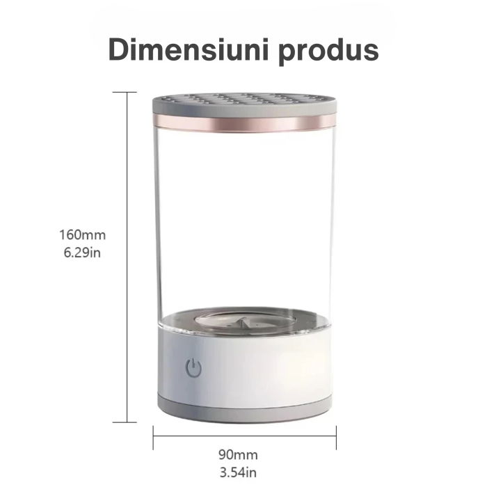 Dispozitiv pentru Curatarea Pensulelor de Machiaj, Incarcare USB,  Portabil [3]