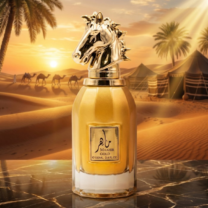Parfum Arabesc Unisex, Maahir Gold, 100ml [7]