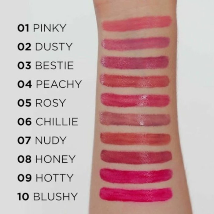 Ruj lichid rezistent cu finish lucios, VinyLove, Eveline, 06 Chillie, 4ml [3]