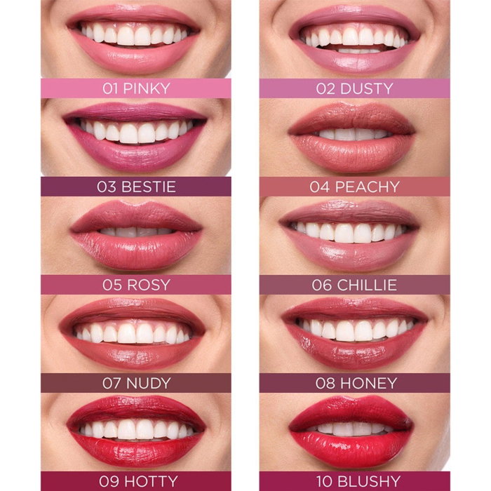 Ruj lichid rezistent cu finish lucios, VinyLove, Eveline, 06 Chillie, 4ml [5]