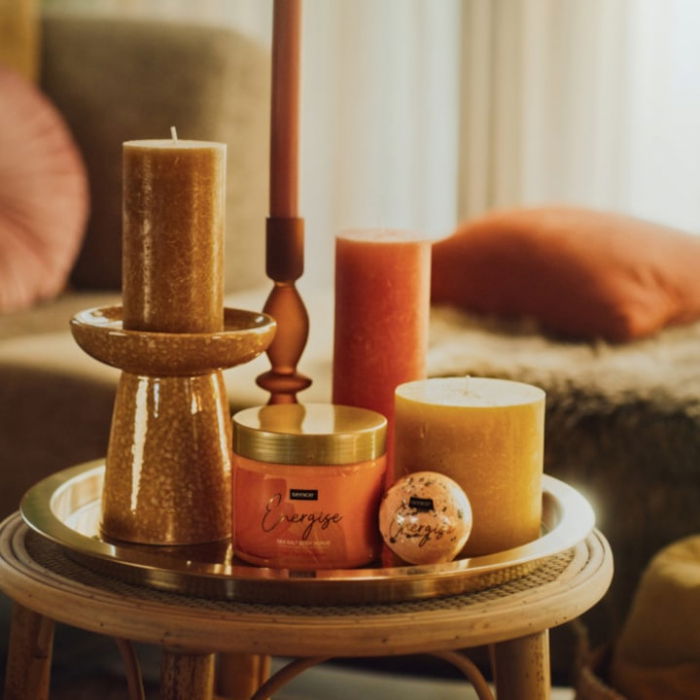 Exfoliant scrub corp cu sare de mare si de ulei de argan, Sence Of Wellness, 500g [2]