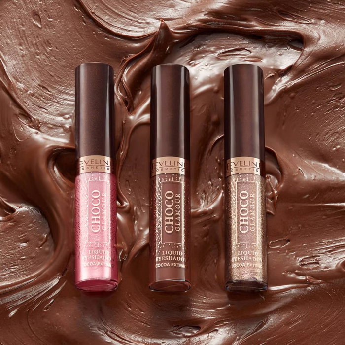 Fard de Pleoape Lichid Choco Glamour Nr. 5, Eveline Cosmetics, 6.5ml [5]