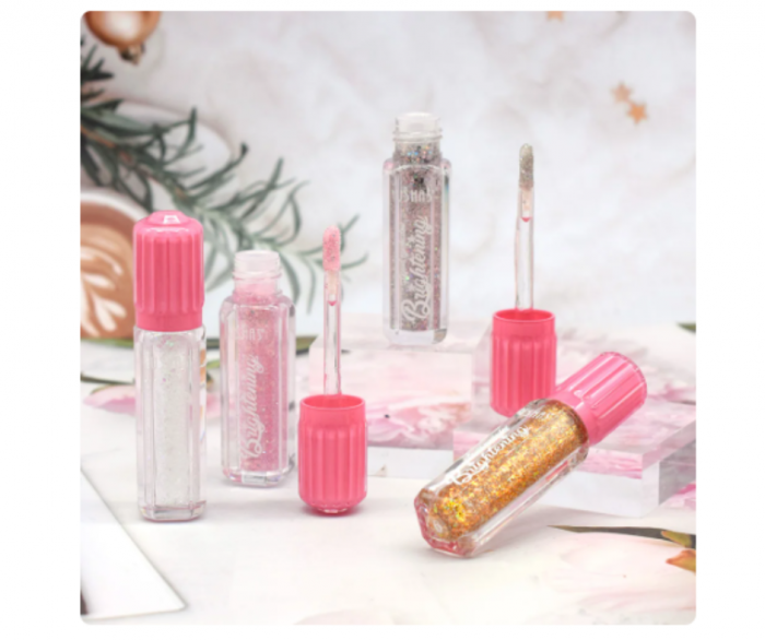 Fard lichid cu sclipici pentru pleoape, USHAS [3]