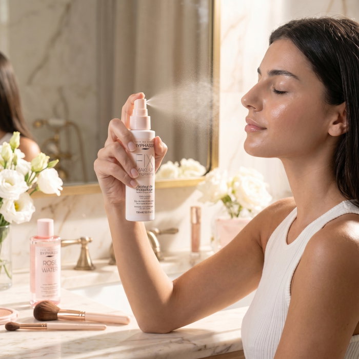 Fixator pentru Machiaj, Long Lasting, cu Aloe Vera si Apa Trandafiri, Byphasse 150ml [3]