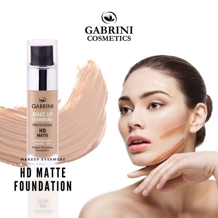 Fond de ten Professional HD MATTE cu Acoperire Mare, Porcelain Make-up, 30ml [3]