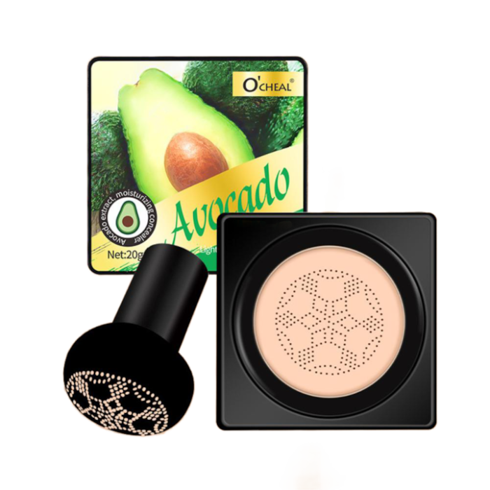 Fond de ten/CC Cream Cushion Avocado, Aplicator inclus, O'CHEAL, 02 Natural, 20 g [3]
