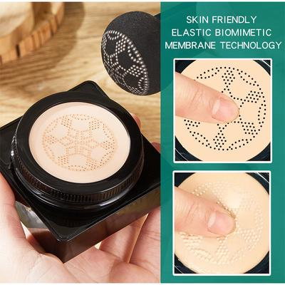 Fond de ten/CC Cream Cushion Avocado, Aplicator inclus, O'CHEAL, 02 Natural, 20 g [7]