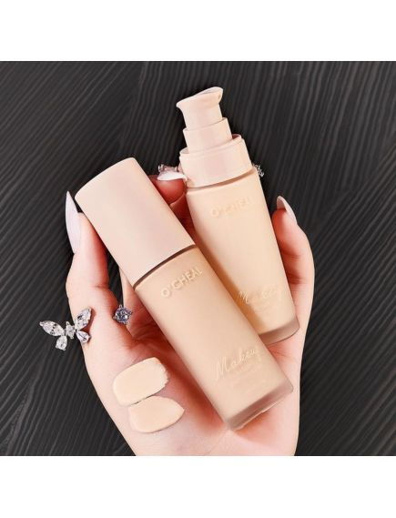 Fond de ten cu buretel inclus, O'Cheal, Waterproof, Air Soft Mist, 02 Natural,  30g [4]