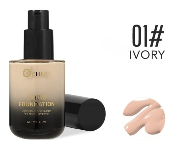 Fond de Ten O'Cheal, Liquid Foundation, Lightweight, 40 ml [3]
