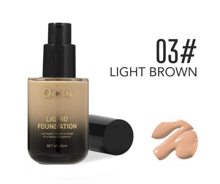 Fond de Ten O'Cheal, Liquid Foundation, Lightweight, 40 ml [3]