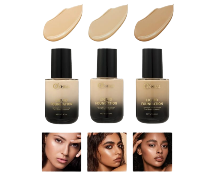 Fond de Ten O'Cheal, Liquid Foundation, Lightweight, 40 ml [7]