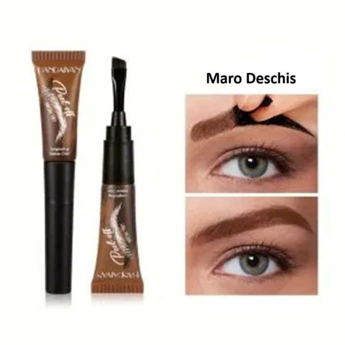 Gel Peel-Off pentru sprancene cu efect de tatuaj temporar, Handaiyan [2]