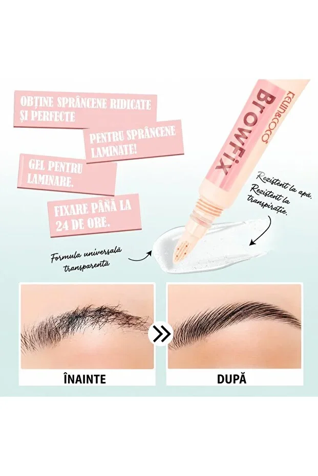 Gel pentru fixarea sprancenelor, BrowFix, KEVIN & COCO, 12g [3]