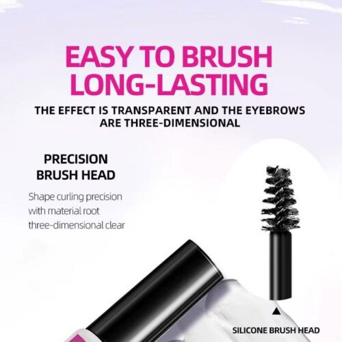 Gel pentru fixarea sprancenelor, Rezistenta indelungata, O'CHEAL, 10g [4]