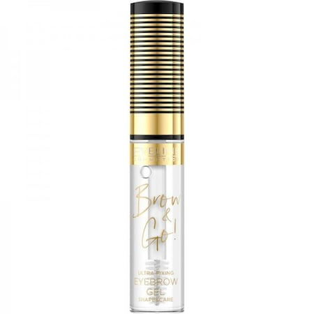Gel pentru fixarea sprancenelor, Brow and Go Ultra fixing Eyebrow Gel, Eveline Cosmetics [2]