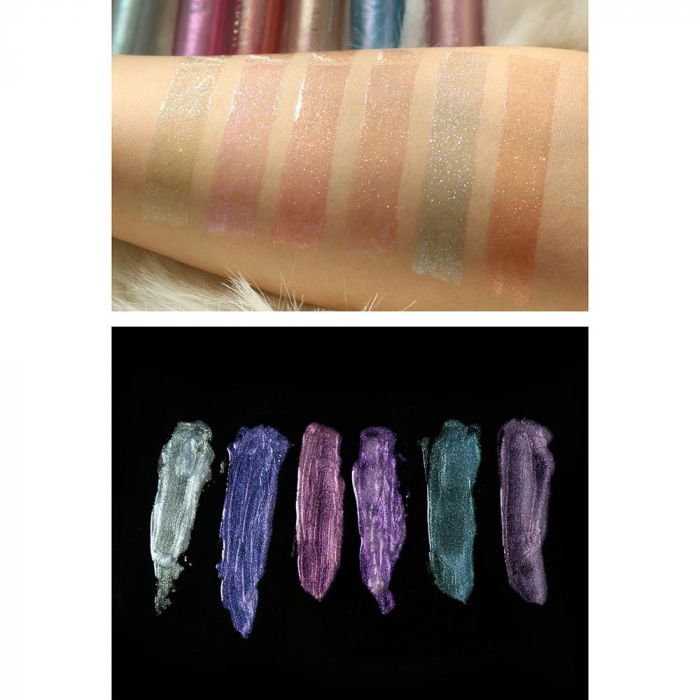 Lip Gloss/Fard lichid pentru pleoape, Holographic, Handaiyan [3]