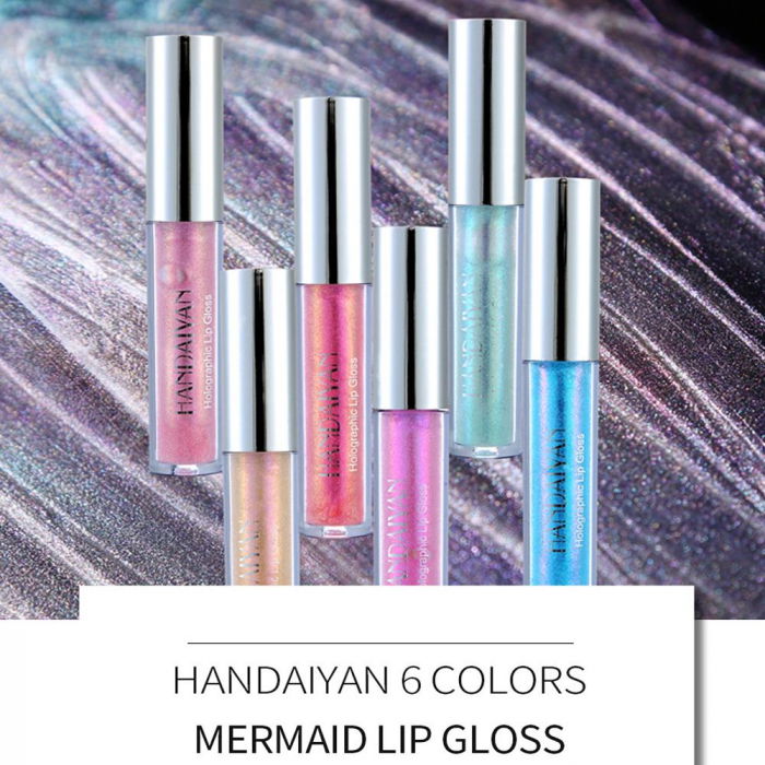 Lip Gloss/Fard lichid pentru pleoape, Holographic, Handaiyan [4]