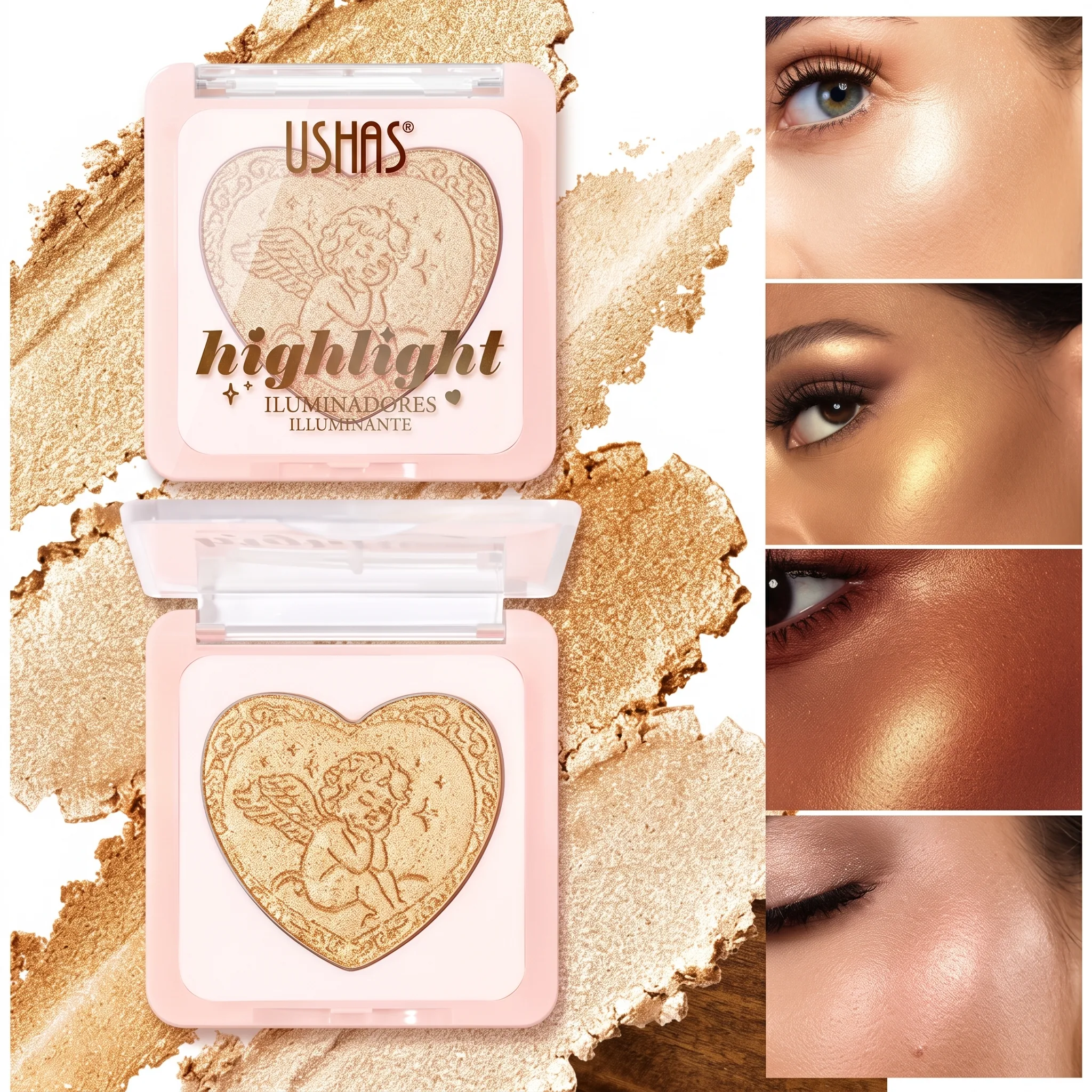 Iluminator Compact pentru Față, Highlight Ushas [7]
