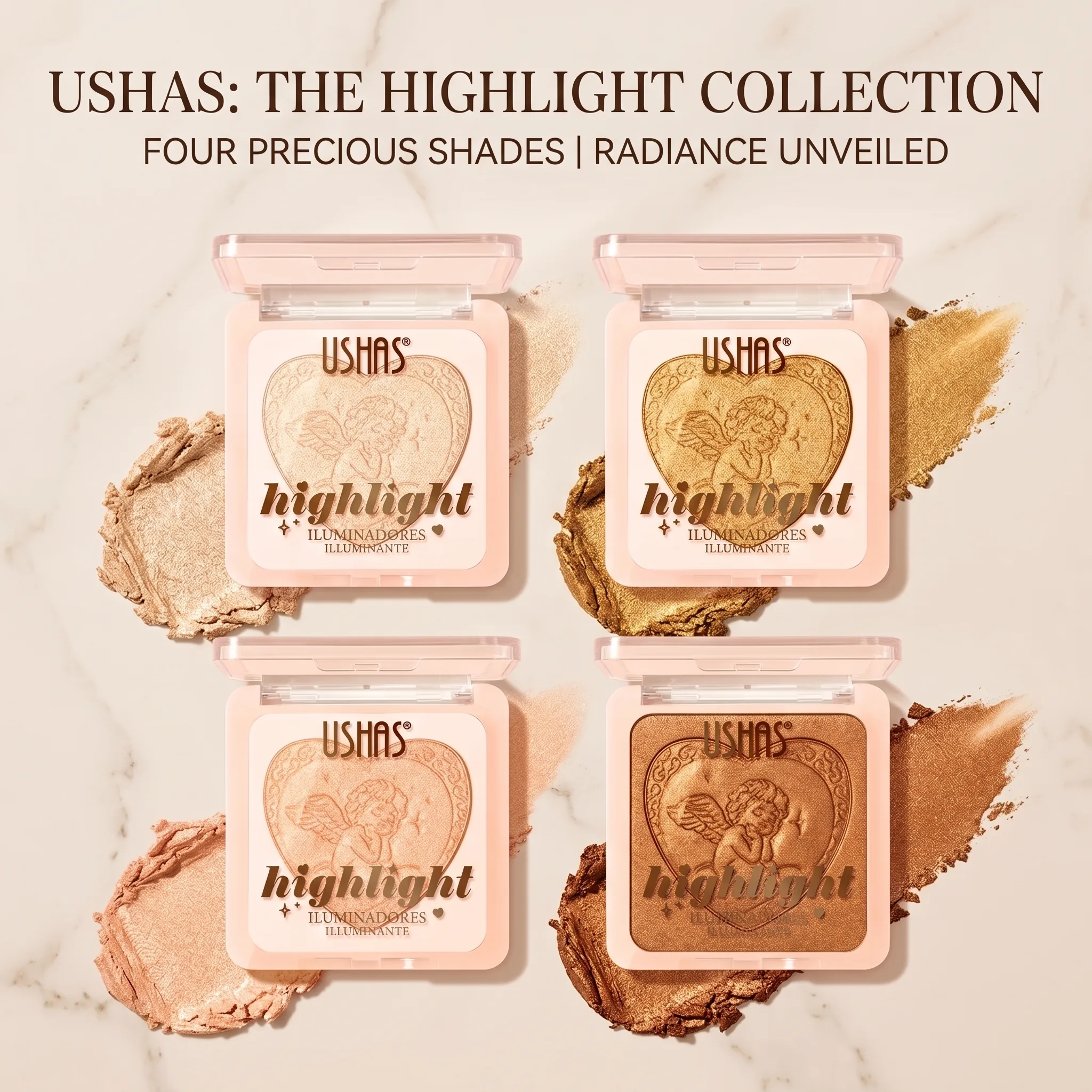 Iluminator Compact pentru Față, Highlight Ushas [2]