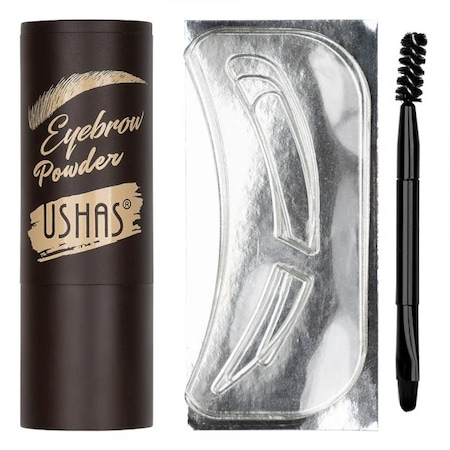 Kit pentru sprancene cu stampila, sabloane si pensula, Nuanta 04 [3]