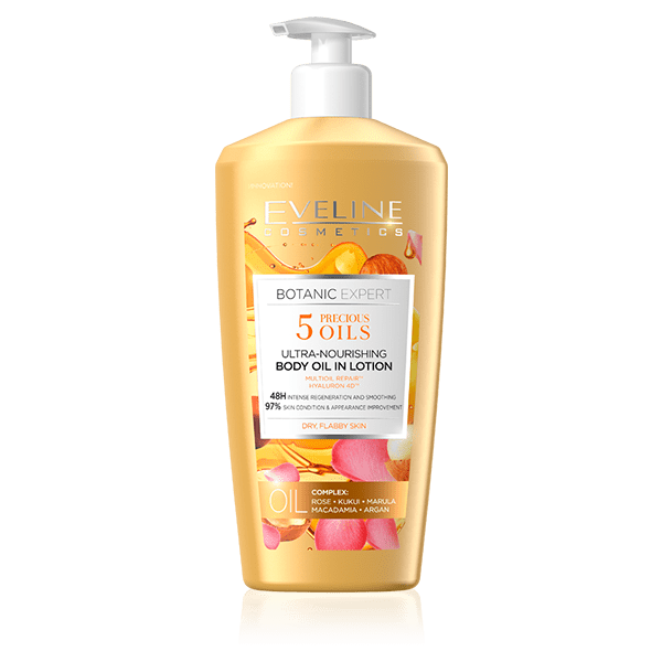 Lotiune de corp pentru Hidratare Intensa, cu 5 Uleiuri Esentiale, 350 ml [1]