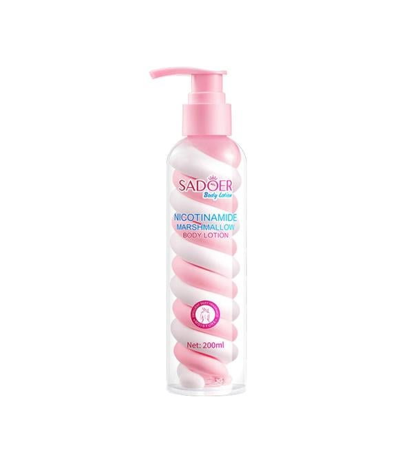 Lotiune pentru Corp cu Nicotinamide si Marshmallow, Hidratare Intensa, Sadoer, 200ml [2]