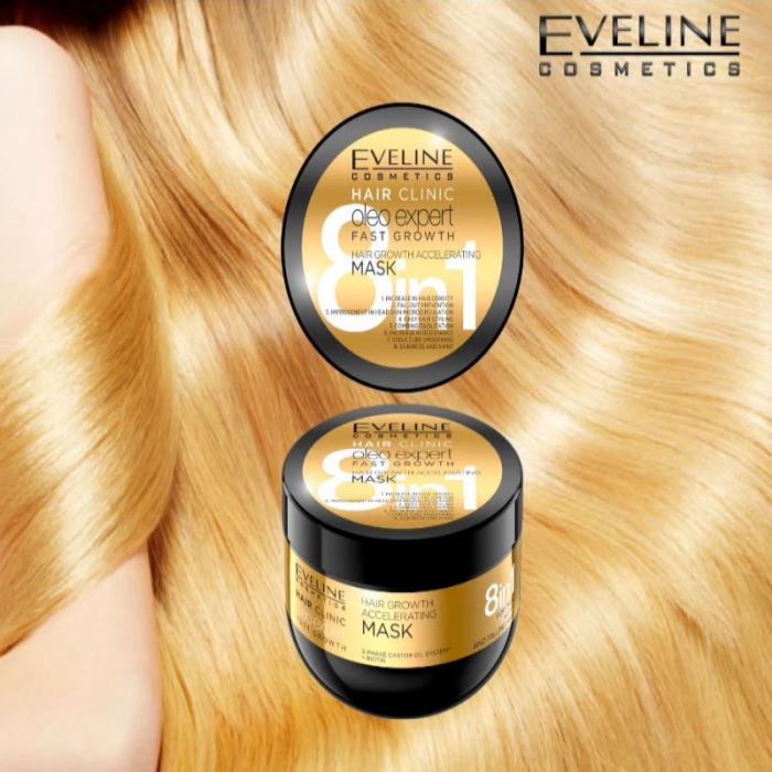 Masca de par 8 in 1 Oleo Expert pentru cresterea rapida a parului, 500ml [3]