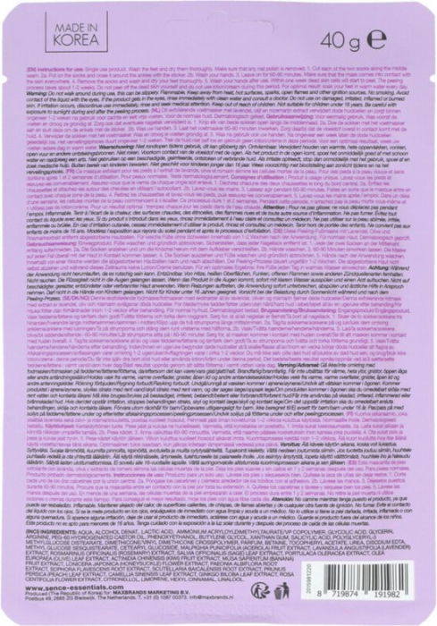 Masca Coreana Exfolianta Pentru Picioare, cu Lavanda, Sence, 40g [2]