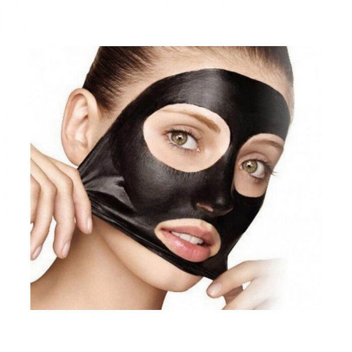 Masca de fata Peel Off pentru curatarea tenului cu Acid Hialuronic, Whitening Black Mask, 130 ml [4]