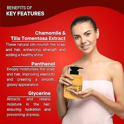 Mască profesionala pentru Volumul Parului, Oriense Professional, 600 ml [4]