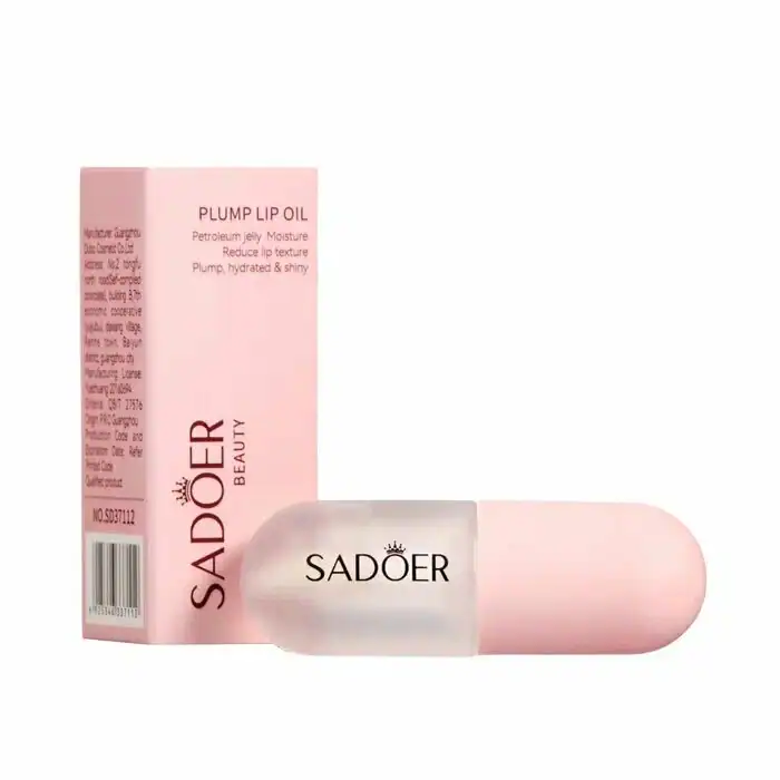 Luciu pentru marirea buzelor si hidratare intensa, Lip Oil Plump, Sadoer, 4ml [4]