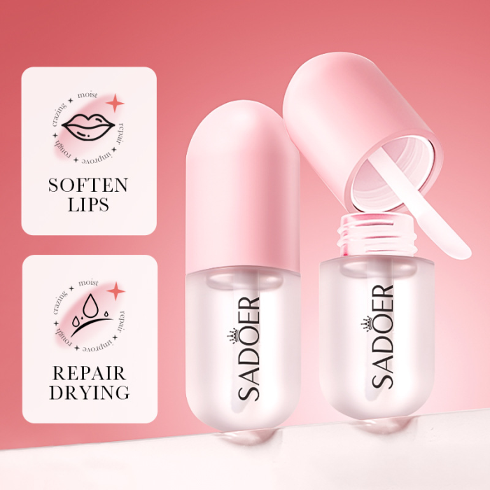 Luciu pentru marirea buzelor si hidratare intensa, Lip Oil Plump, Sadoer, 4ml [3]