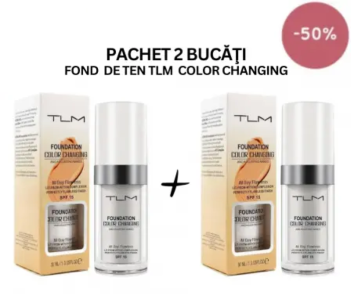 Pachet 2 Bucăţi - Fond de Ten TLM Color Changing [1]