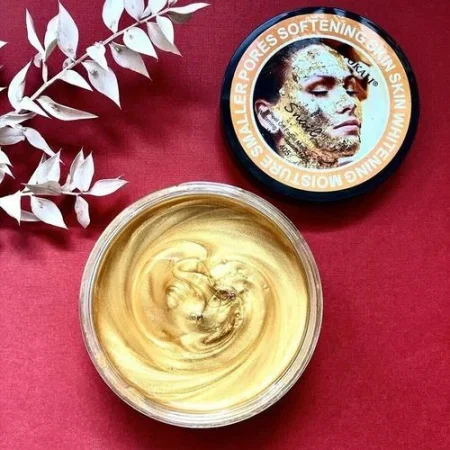 Mască de Față Peel-Off Antirid, Iluminatoare si pentru Curățarea Tenului, cu Extract de Melc si Aur 24K, 300g [4]