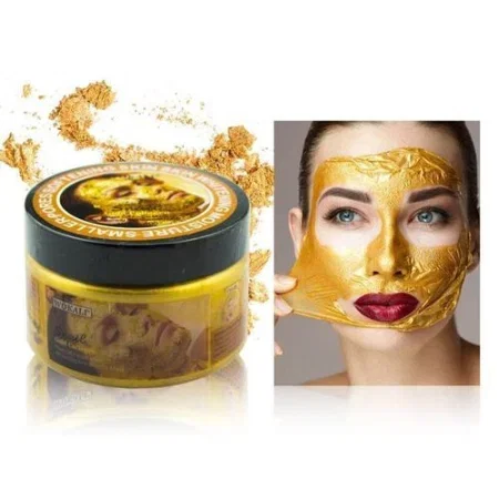 Mască de Față Peel-Off Antirid, Iluminatoare si pentru Curățarea Tenului, cu Extract de Melc si Aur 24K, 300g [3]