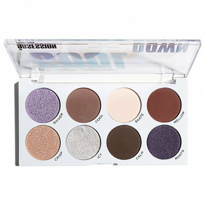 Paleta farduri de pleoape Cool Down, 8 culori pigmentate mate si sidefate, Makeup Revolution [2]