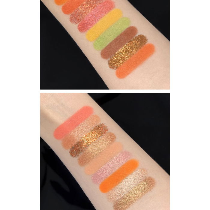 Paleta farduri 40 culori, mate si sidefate, Flippy [5]