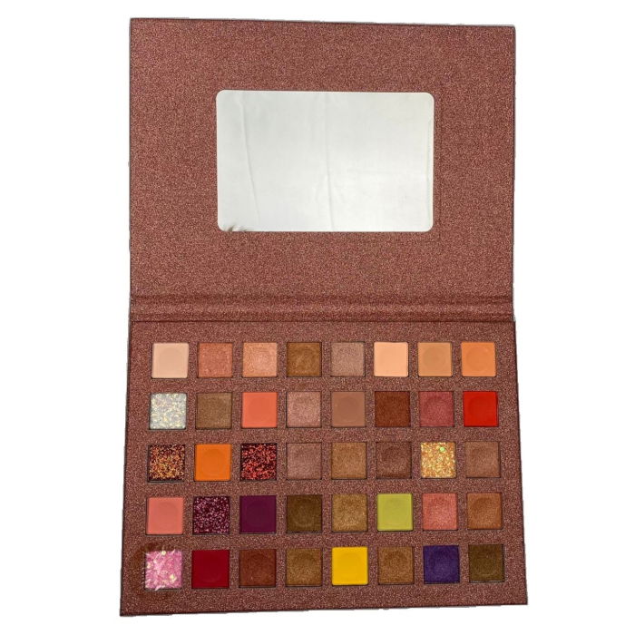 Paleta farduri 40 culori, mate si sidefate, Flippy [6]