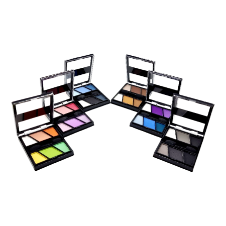 Paleta farduri cu 6 culori pigmentate, Matte Eyeshadow, MEIS [2]