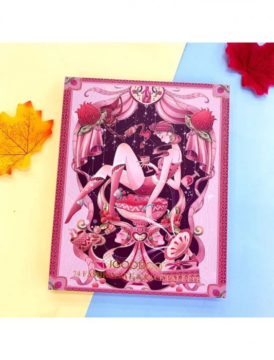 Paleta machiaj cu 74 culori,  farduri pentru ochi si pentru fata (blush, concealer, contouring si iluminator) [5]