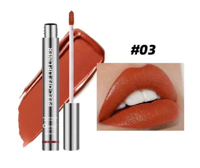 Ruj semipermanent Peel Off Lip Liner,  efect de tatuaj temporar, O’CHEAL, 03 [2]