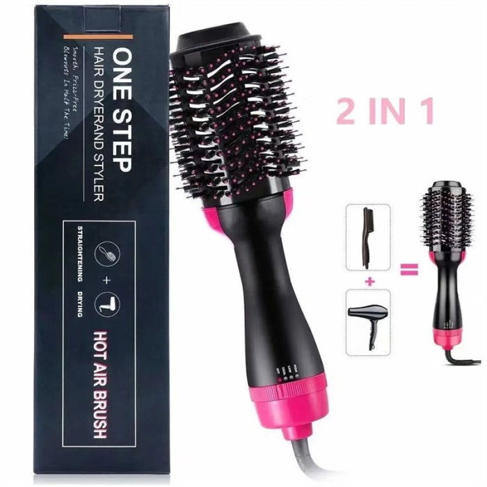 Perie Electrica de Par pentru Volum, Ceramica, 3 Setari de Temperatura, 1000W [6]