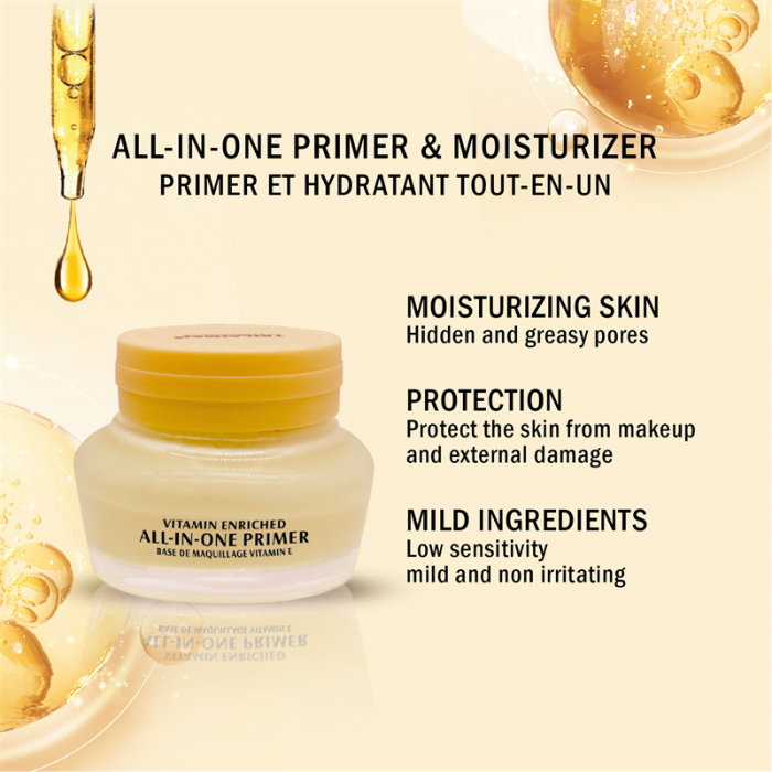 Primer pentru machiaj  cu vitamina E, All In One, TLM Professional, 50g [3]