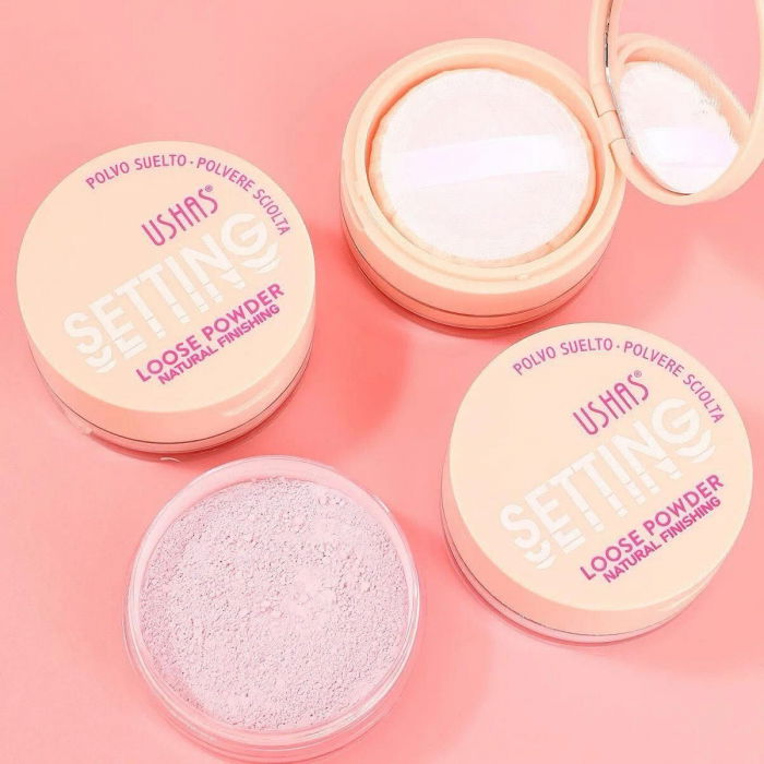 Pudra pulbere pentru fixarea machiajului, Ushas [2]